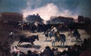 Francisco Goya The Bullfight Spain oil painting artist